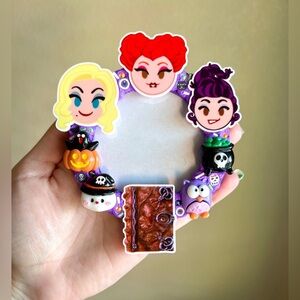 Hocus Pocus picture frame ornament - Decoden